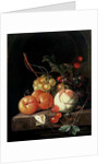 Still Life of Fruit, 17th century by David de II Heem