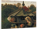 The Festival of St. Swithin or The Dovecote, 1866-75 by William Holman Hunt