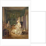 Interior with Two Figures, 18th century by Etienne Jeaurat