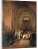 Turner's Burial in the Crypt of St. Paul's Cathedral, London, 19th century by George Jones