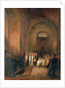 Turner's Burial in the Crypt of St. Paul's Cathedral, London, 19th century by George Jones