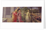 The Meeting of Joachim and Anna at the Golden Gate, 15th century by Fra Filippo Lippi