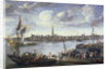 Antwerp from the Further Bank of the Scheldt, 17th century by Hendrik van Minderhout