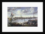 Antwerp from the Further Bank of the Scheldt, 17th century by Hendrik van Minderhout