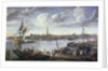 Antwerp from the Further Bank of the Scheldt, 17th century by Hendrik van Minderhout