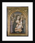 The Virgin and Child with SS. Jerome, Bernardino of Siena, Catherine of Alexandria and Francis, 15th century by Pietro di Francesco degli Orioli