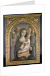 The Virgin and Child with SS. Jerome, Bernardino of Siena, Catherine of Alexandria and Francis, 15th century by Pietro di Francesco degli Orioli