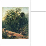 A Cornfield Bordered by Trees, 19th century by Samuel Palmer