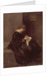 Madame Pissarro Sewing, 19th century by Camille Pissarro
