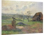 A Brick-Works Eragny, 1885 by Camille Pissarro