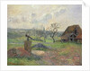 A Brick-Works Eragny, 1885 by Camille Pissarro