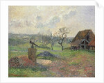 A Brick-Works Eragny, 1885 by Camille Pissarro