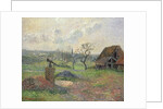 A Brick-Works Eragny, 1885 by Camille Pissarro