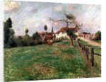 The Village of Eragny, 19th century by Camille Pissarro