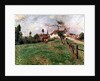 The Village of Eragny, 19th century by Camille Pissarro