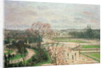 The Garden of the Tuileries in Rainy Weather, 1899 by Camille Pissarro