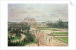 The Garden of the Tuileries in Rainy Weather, 1899 by Camille Pissarro