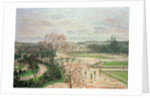 The Garden of the Tuileries in Rainy Weather, 1899 by Camille Pissarro