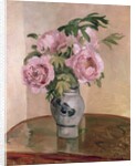 A Vase of Peonies, 1875 by Camille Pissarro