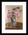 A Vase of Peonies, 1875 by Camille Pissarro