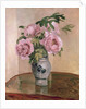 A Vase of Peonies, 1875 by Camille Pissarro