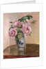 A Vase of Peonies, 1875 by Camille Pissarro