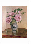 A Vase of Peonies, 1875 by Camille Pissarro