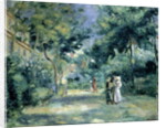 The Gardens in Montmartre by Pierre Auguste Renoir