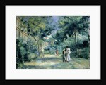 The Gardens in Montmartre by Pierre Auguste Renoir