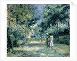 The Gardens in Montmartre by Pierre Auguste Renoir