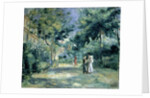 The Gardens in Montmartre by Pierre Auguste Renoir