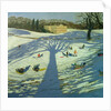 Calke Abbey House, Winter, 2002 by Andrew Macara