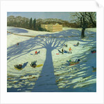 Calke Abbey House, Winter, 2002 by Andrew Macara