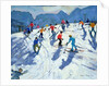 Busy Ski Slope, Lofer, 2004 by Andrew Macara