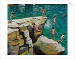 Detail of Jumping into the sea by Andrew Macara