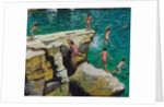Detail of Jumping into the sea by Andrew Macara