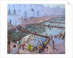 Pushkar ghats, Rajasthan by Andrew Macara
