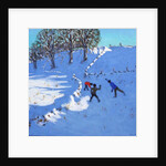 Playing in the snow Youlgrave, Derbyshire, 2016 by Andrew Macara
