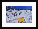Two deckchairs, Val Gardena, Italy, 2018 by Andrew Macara