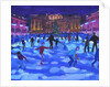 Evening skaters, Somerset House, 2015 by Andrew Macara