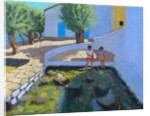 Fish pond, Milos, Greece, 2017 by Andrew Macara