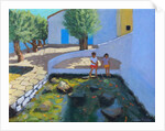 Fish pond, Milos, Greece, 2017 by Andrew Macara