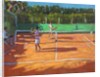 Tennis practise, Cap d’adge, France, 2013 by Andrew Macara