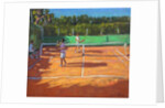 Tennis practise, Cap d’adge, France, 2013 by Andrew Macara