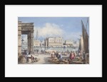 Venice, pasted into the title page of Thomas Moody's Journal of a tour through Switzerland and Italy, 1822 by Joseph Axe Sleap