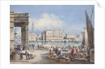 Venice, pasted into the title page of Thomas Moody's Journal of a tour through Switzerland and Italy, 1822 by Joseph Axe Sleap