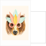 The Bear with the Paper Mask, 2017 by Florent Bodart