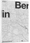 Berlin Minimal Map, 2019 by Florent Bodart