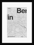 Berlin Minimal Map, 2019 by Florent Bodart