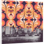 Colorful sky above New York, 2018 by Florent Bodart